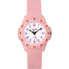 Club 10M Pink White AAW-002 Hvid kvarts børneur