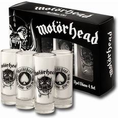 Hvid Snapseglas Motörhead Schnapsgläser 4-er Shot Glass