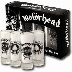 Køkkentilbehør Motörhead Shotglass 4-Pack Snapseglas