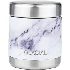 Glacial Köksförvaring Glacial Food Jar White Marble Köksbehållare