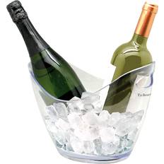 Gris Neveras portátiles Ramo Vino Hielo Set of 2 Bottllas Nevera portátil