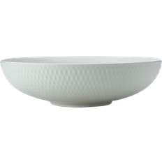 Maxwell & Williams Diamonds Round 28 cm Hvid Serveringsskål