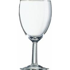 Arcoroc Gafas Arcoroc Juego 12 Copas 19 cl Transparente Brillo Fabricado en Francia Copa de Vino