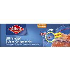 hermetiske genanvendelige poser Albal Ultra-Zip Plastpose & Folie