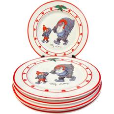 Rolf Lidberg Christmas Flat tallrik 6st