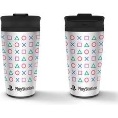 Acier Inoxydable Tasses Pyramid En Metal Playstation Mug de voyage