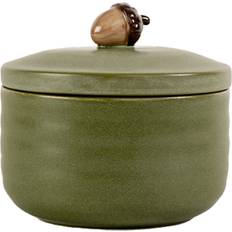 Sagaform Ellen Jar With Lid Ø13.5 cm Green Kitchen Container
