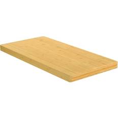 Tablas de cortar vidaXL 31.5"x15.7"x1.6"/39.4"x19.7"x1.6" Bamboo Chopping Board