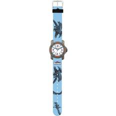pojkar analog kvartsklocka med textilband armband 1
