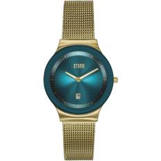 Mini Sotec Gold Teal Mesh Bracelet Watch W87352