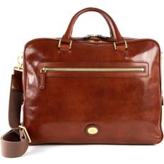 The Bridge Mallettes The Bridge Aktentasche Story Uomo 3500 Marrone/Oro 15.7 Liter