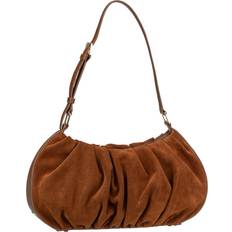 Mandarina Duck Damen Velvet Plisse Crossover, Caramel Cafe