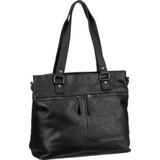 The Chesterfield Brand Tote Bag & Shopper tasker The Chesterfield Brand Roma Arbejdstaske i Læder - Sort