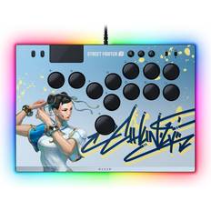 Razer PC Arcade-Stick Razer Kitsune Optischer All-Button-Arcade-Controller für PS5 und PC Layout mit 4 präzisen Bewegungstasten, Flache lineare optische Switches von Dünnes, portables Gehäuse Chun-Li Ed