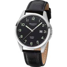 Herr analog kvartsklocka med läderarmband 1110825