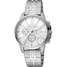 Just Cavalli Wrist Watches Just Cavalli Silver Men