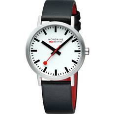 Mondaine Uhren Mondaine Classic 40 mm brushed A660.30360.16SBBV Quarz-Uhrwerk