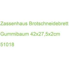 Køkkentilbehør Zassenhaus 051018, Rektangulær Skærebræt
