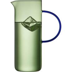 Lyngby Glas En Verre Torino 1.1 L Green-Blue Pichet