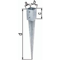 Garden Power Tool Accessories Einschlag-Bodenhülse a91xb91xc150xd900mm