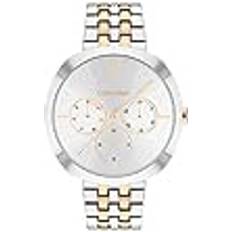 Calvin Klein Wrist Watches Calvin Klein two tone and gold plate bracelet watch, Two Tone