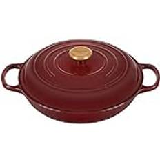 Le Creuset Buffetgryde 30 cm Garnet Str 30 cm med låg