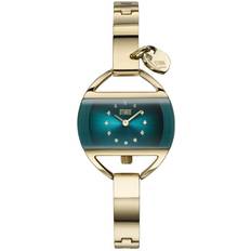 Ladies Temptress Charm Gold-Teal