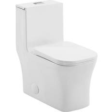 Toilets Swiss Madison Concorde One-Piece Square Toilet 14 Rough-In 1.1/1.6 gpf