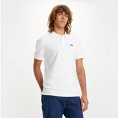 Levi's Hombre Polos Levi's Slim Hosemark Manga Corta Blanco Rojo - White/Red