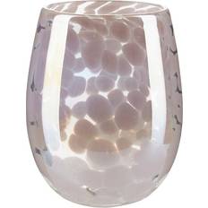 Vandglas Dots Soft Rose
