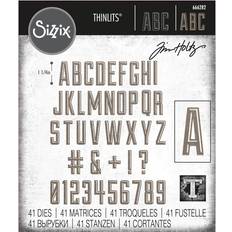 Sizzix thinlits dies by tim holtz 41/pkg-alphanumeric emporium 666282