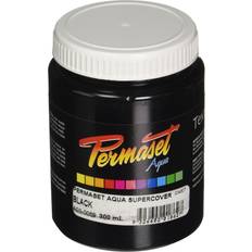 Negro Pinturas Textiles Permaset Aqua Supercover 300ml Fabric Printing Ink Black