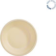 Jaune Assiettes creuses OYOY Pack de 2 assiettes creuses Yuka Ø19 Butter Assiette creuse