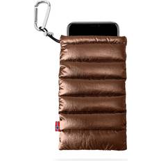 Mobile Pouch Down Bronze Metallic One Size