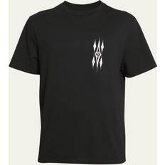 Amiri Overdele Amiri Argyle Logo Print Tee - Sort