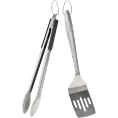 Barbecuebestek uitverkoop Markus Aujalay BBQ-set 2-delig 10x43 cm Zilver