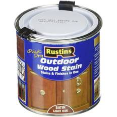 Rustins Quick Dry Satin 2.5Ltr Woodstain Brown