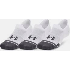 Under Armour Strømper Under Armour Unisex Performance Tech 3-Pack Ultra Low Tab Socks - White/Jet Gray