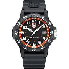 Luminox Armbandsur Luminox Analog schweizisk kvartsurverk för män med plastarmband XS.0329.1, svart