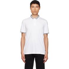 HUGO BOSS Polos vente HUGO BOSS White Striped Polo White