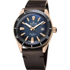 Edox Klockor Edox Analog mid-37146, Brun