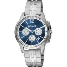 Just Cavalli Wrist Watches Just Cavalli Silver Men