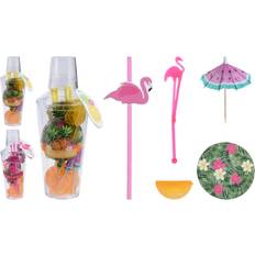 Cocktail kit Harald Nyborg Party Collection Cocktail Kit Flamingo Barsæt