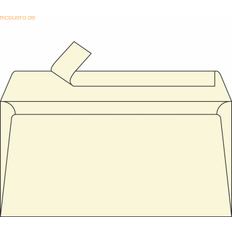Briefumschläge Clairefontaine Pollen Briefumschlag DL, elfenbein