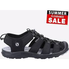 38 ⅔ - Herren Sandalen Cotswold Black Marshfield Recycled Sandal