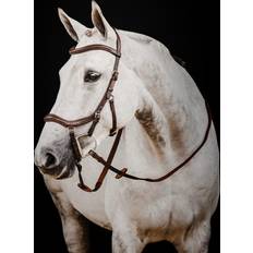 Braun Trensen Horseware Ireland Trense Micklem Deluxe Competition Bridle Micklemtrense Dark Havana