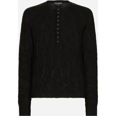 Dolce & Gabbana Damen Pullover Dolce & Gabbana Wool Sweater Black