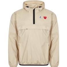 Comme des Garçons Hooded Zip Jacket Beige