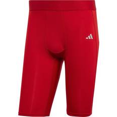 Adidas Collants Adidas Radlerhose Techfit Aeroready - Rouge