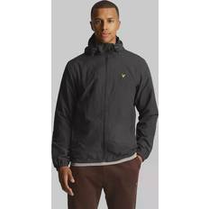 Lyle & Scott Svarta Ytterkläder Lyle & Scott Dragkedja Genom Huva Jacka Grå